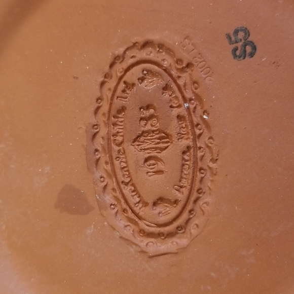 Mackenzie Childs Aalsmeer Ruffled Edge Tea Cup & Saucer Tulip Flowers Pottery - Picture 8 of 14